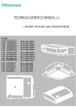 Hisense AUC-18HR4SUAA Technical & Service Manual предпросмотр