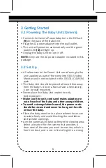 Preview for 6 page of Hisense BabySense V35US User Manual