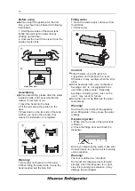 Preview for 16 page of Hisense BCD-264R User'S Operation Manual