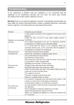 Preview for 18 page of Hisense BCD-440 User'S Operation Manual