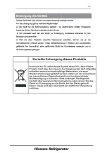 Preview for 42 page of Hisense BCD-440 User'S Operation Manual