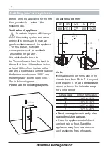 Предварительный просмотр 7 страницы Hisense BCD -535WY User'S Operation Manual