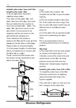 Предварительный просмотр 9 страницы Hisense BCD -535WY User'S Operation Manual