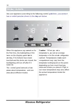 Предварительный просмотр 13 страницы Hisense BCD -535WY User'S Operation Manual