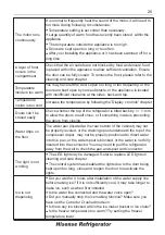 Предварительный просмотр 26 страницы Hisense BCD -535WY User'S Operation Manual