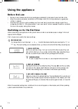 Preview for 14 page of Hisense BI64211PB Instructions For Use Manual