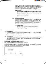 Preview for 18 page of Hisense BI64211PB Instructions For Use Manual