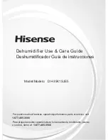 Предварительный просмотр 1 страницы Hisense DH-35K1SJE5 Use & Care Manual