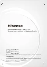 Предварительный просмотр 1 страницы Hisense DH3019K1W Use & Care Manual