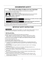 Preview for 3 page of Hisense DH3020K1W Use & Care Manual