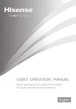 Предварительный просмотр 1 страницы Hisense DHGA80 User'S Operation Manual