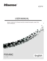 Preview for 1 page of Hisense F55V89C User Manual