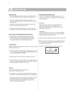 Preview for 4 page of Hisense fc72d6bwe User'S Operation Manual