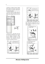 Предварительный просмотр 9 страницы Hisense FCN309A40G User'S Operation Manual