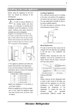 Preview for 8 page of Hisense FCN337A4 User'S Operation Manual