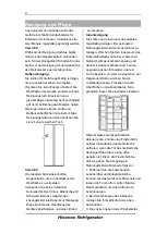 Предварительный просмотр 21 страницы Hisense FSN519WFI User'S Operation Manual