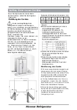 Предварительный просмотр 9 страницы Hisense FSN570W20B User'S Operation Manual