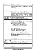 Предварительный просмотр 42 страницы Hisense FSN570W20B User'S Operation Manual