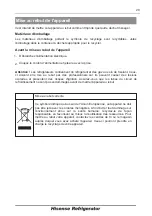 Предварительный просмотр 87 страницы Hisense FSN570W20B User'S Operation Manual