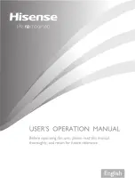 Предварительный просмотр 20 страницы Hisense FTD120A20G User'S Operation Manual