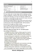 Preview for 2 page of Hisense FV105D4BC21 User'S Operation Manual