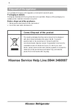 Preview for 15 page of Hisense FV105D4BC21 User'S Operation Manual