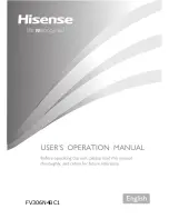 Preview for 1 page of Hisense FV306N4BC1 User'S Operation Manual