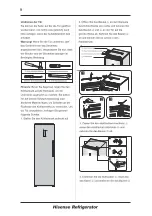 Preview for 9 page of Hisense FV354N4BIE User'S Operation Manual