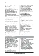 Preview for 17 page of Hisense FV354N4BIE User'S Operation Manual