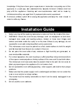 Preview for 7 page of Hisense H20MOBS1 User And Installation Manual