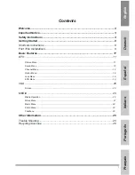 Preview for 3 page of Hisense H40M2100T User Manual