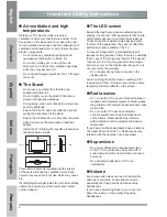 Preview for 8 page of Hisense H40M2100T User Manual