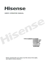 Hisense H420BME User'S Operation Manual предпросмотр