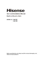 Предварительный просмотр 1 страницы Hisense H60STEB User And Installation Manual