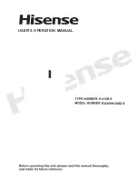 Hisense H610BS RD-60WC4SZA User'S Operation Manual предпросмотр