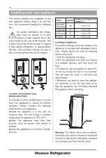 Предварительный просмотр 8 страницы Hisense H720FSB-WD User'S Operation Manual