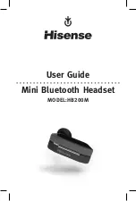 Hisense HB200M User Manual preview