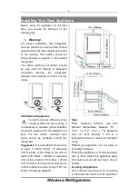 Предварительный просмотр 6 страницы Hisense HBM17 Series Use & Care Manual