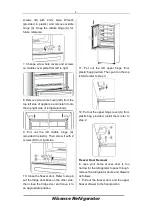 Предварительный просмотр 9 страницы Hisense HBM17 Series Use & Care Manual