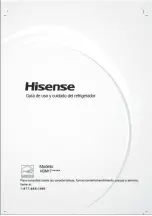 Предварительный просмотр 20 страницы Hisense HBM17 Series Use & Care Manual