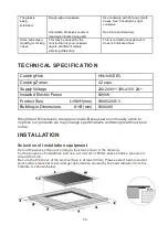 Предварительный просмотр 18 страницы Hisense HHU60CEEC User And Installation Manual