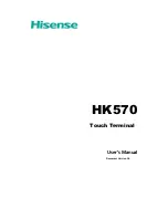 Hisense HK570 User Manual preview