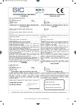 Preview for 5 page of Hisense HKF-D1EC Instructions For Installation, Use And Maintenance Manual