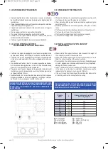 Preview for 12 page of Hisense HKF-D1EC Instructions For Installation, Use And Maintenance Manual