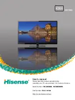 Hisense HL32K300L User Manual preview