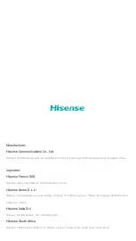 Предварительный просмотр 41 страницы Hisense HLTE234E User Manual