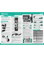 Preview for 1 page of Hisense HLUD84XT900 Quick Setup Manual