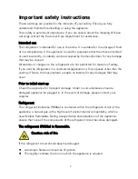 Предварительный просмотр 5 страницы Hisense HR6BF47 User'S Operation Manual