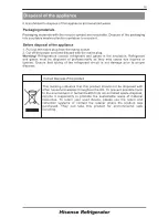 Предварительный просмотр 18 страницы Hisense HR6CDFF512GB User'S Operation Manual