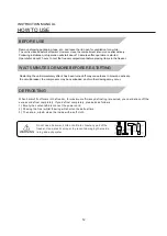 Preview for 13 page of Hisense HR6CF144 User'S Operation Manual